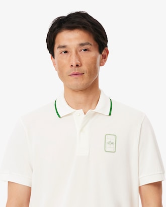 Classic Fit Printed Piqu&eacute; Polo Shirt