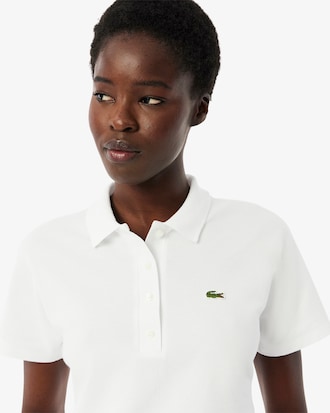 Slim Fit Adjustable Piqué Polo Shirt