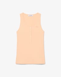 Slim Fit Ribbed Cotton Tank Top