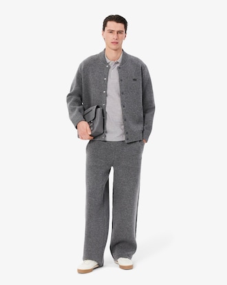 Classic Fit Long Sleeved L.12.12 Polo Shirt