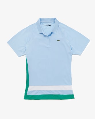 Women's Lacoste SPORT Breathable Stretch Tennis Polo Shirt