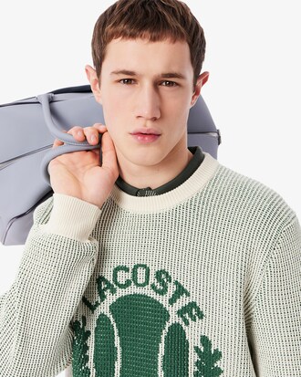 Heritage Jacquard Motif Cotton Sweater
