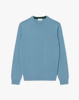 Monochrome Crew Neck Cotton Sweater