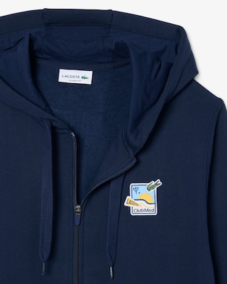Lacoste x Club Med Zip Front Hoodie
