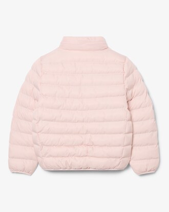 Unisex Fleece Lined Hooded Puffed Jacket