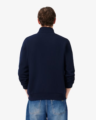 Zipped Fleece Sweatshirt