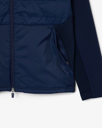 High Neck Quilted Golf Jacket