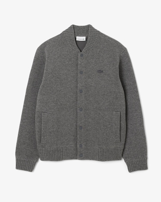 Merino Wool Jersey Bomber Jacket