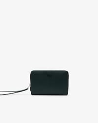 Chantaco Piqu&eacute; Leather Zipped Pouch