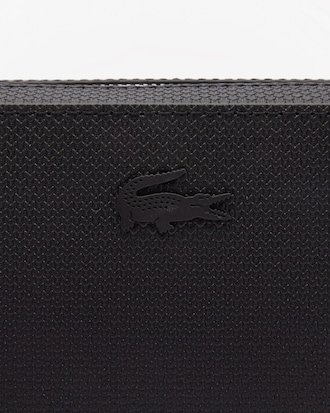 Chantaco Piqu&eacute; Leather Zipped Pouch