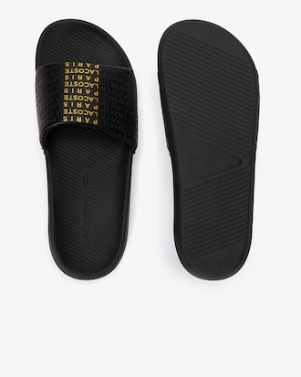 Men's Solid Rubber Slides