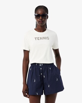 Tennis Embroidery T-shirt