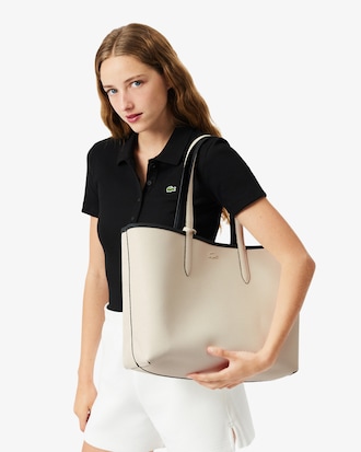 Anna Reversible Tote with Pouch