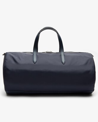 Men's L.12.12 Signature Detachable Shoulder Strap Leather Duffle Bag