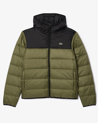 Water-Repellent Quilted Puffed Jacket