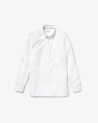 Men's Regular Fit Chest Pocket Texturised Cotton Poplin Shirt
