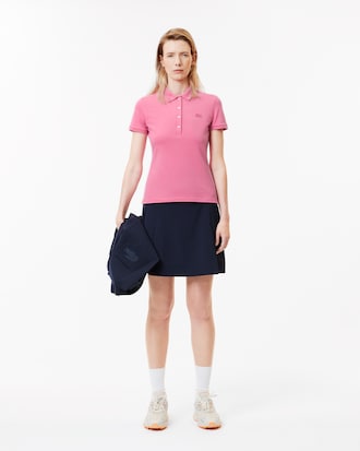 L.12.D Slim Fit Stretch Piqué Polo Shirt