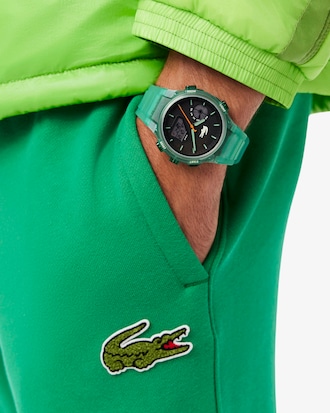 LC33 Analog and Digital Silicone Watch