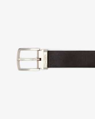 Smooth Leather Belt and 2 Buckle Gift Set