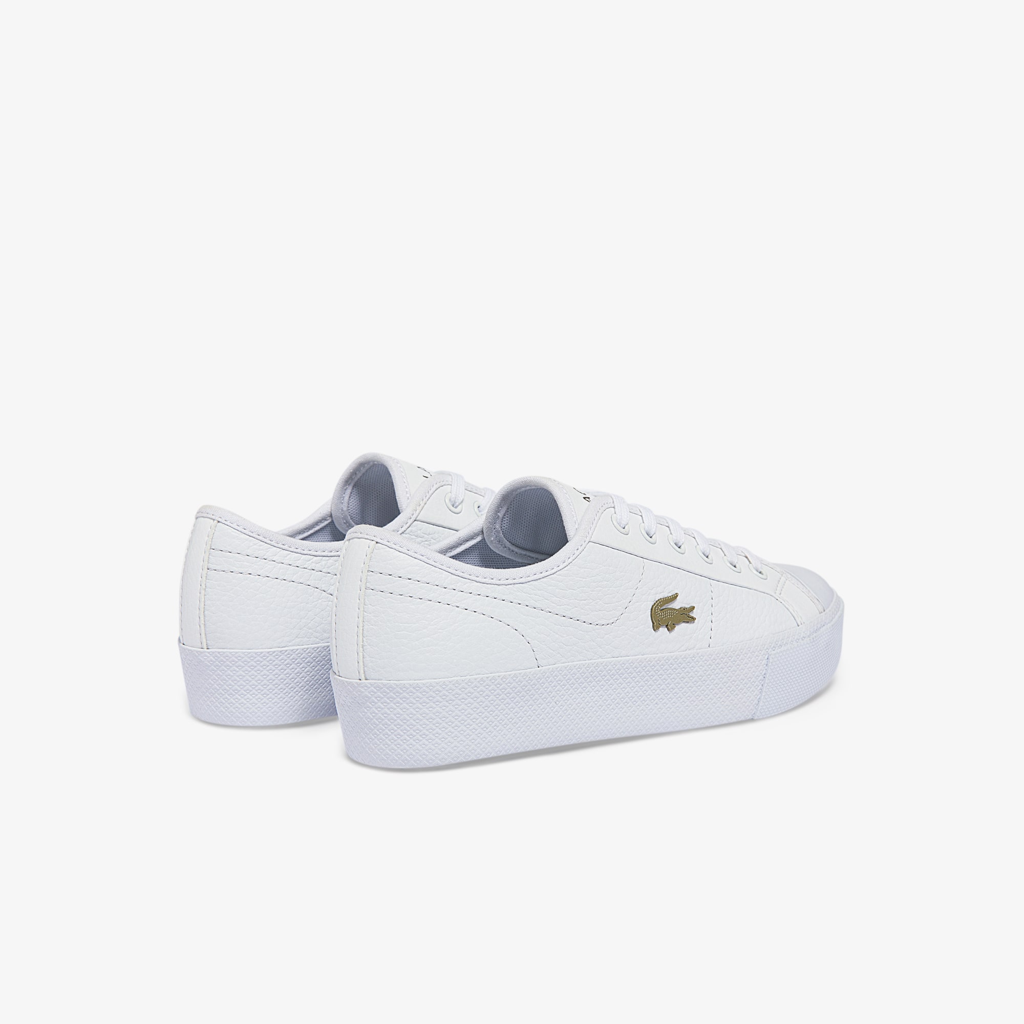 Women's Ziane Plus Grand Leather Trainers | LACOSTE