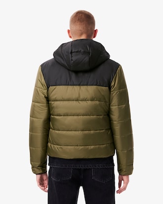 Water-Repellent Quilted Puffed Jacket