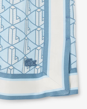 Fluid Monogram Print Shorts