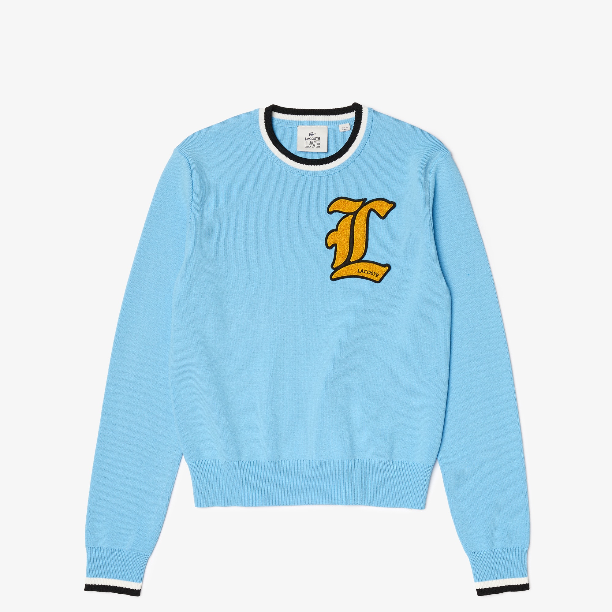 lacoste crew neck