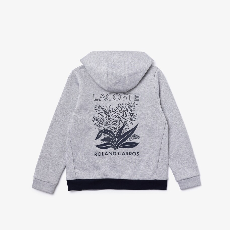 Boys' Lacoste SPORT Roland Garros Edition Hooded Jacket ...