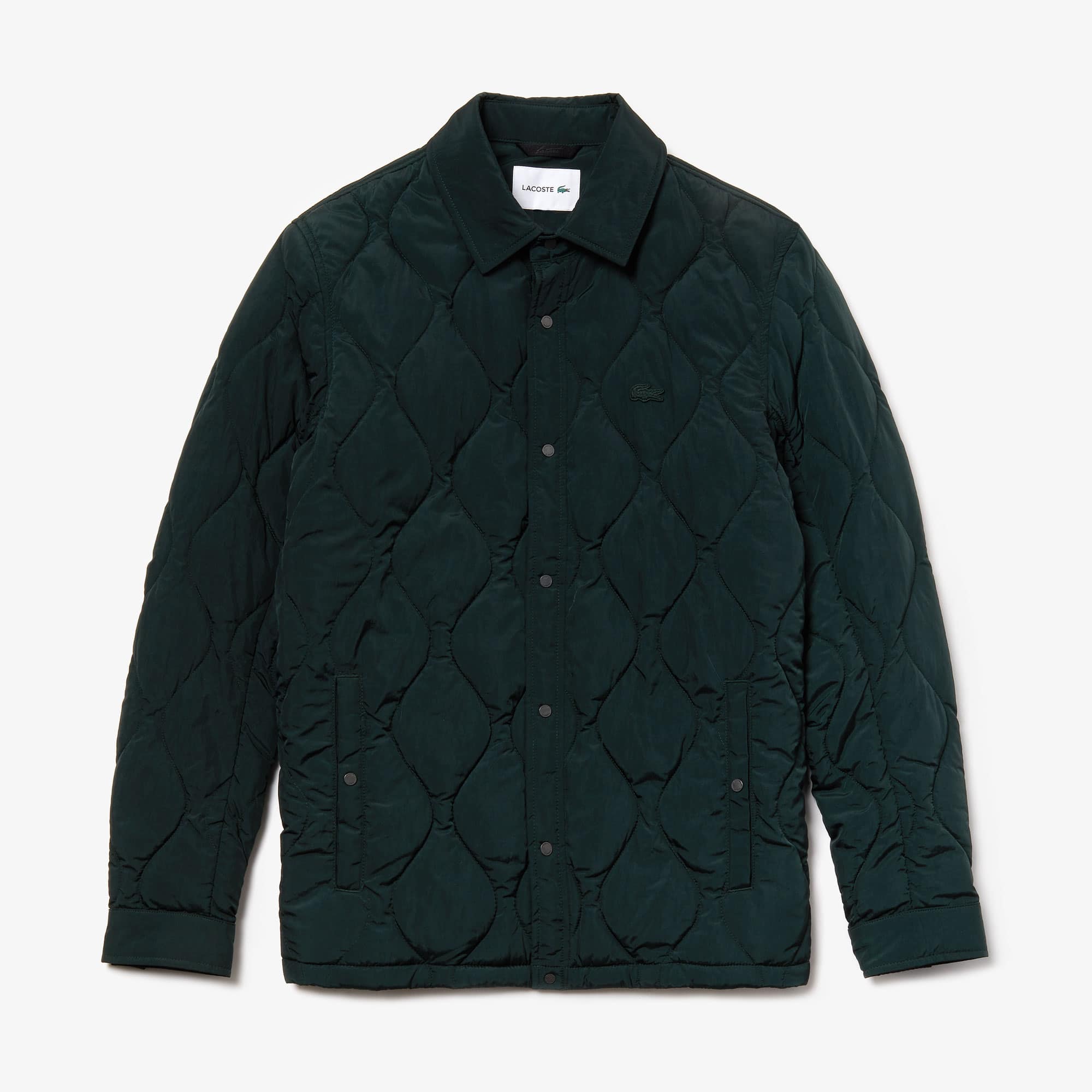 lacoste quilted jacket