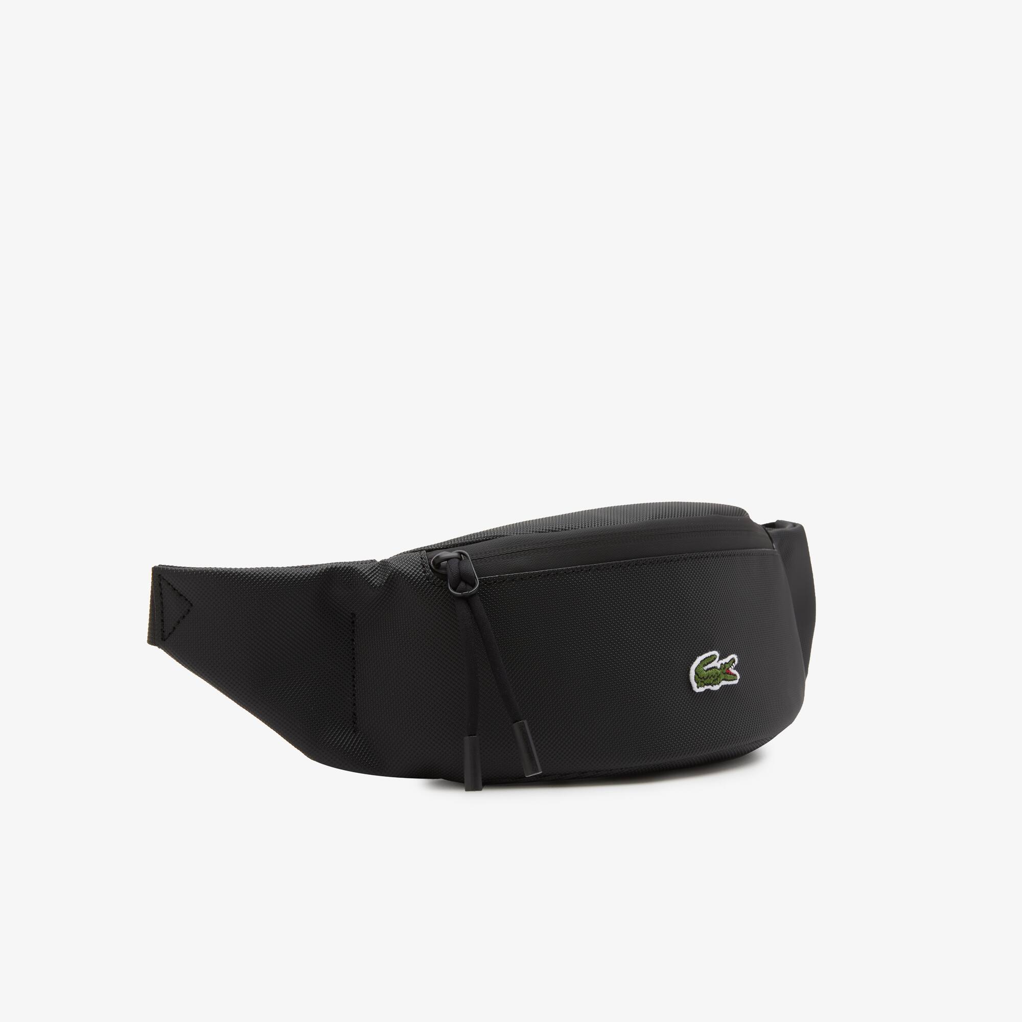 lacoste leather fanny pack