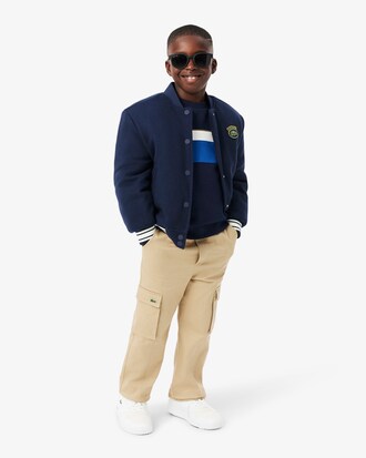 Colour-Block Fleece Sweatshirt