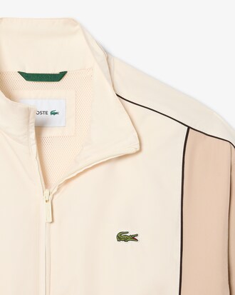 Colour-Block Water-Repellent Track Jacket