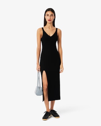 Long Seamless Ribbed Dress
