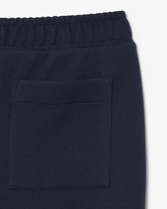 Badge Accent Piqu&eacute; Sweatpants