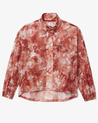 Lightweight Crocodile Print Tennis Jacket