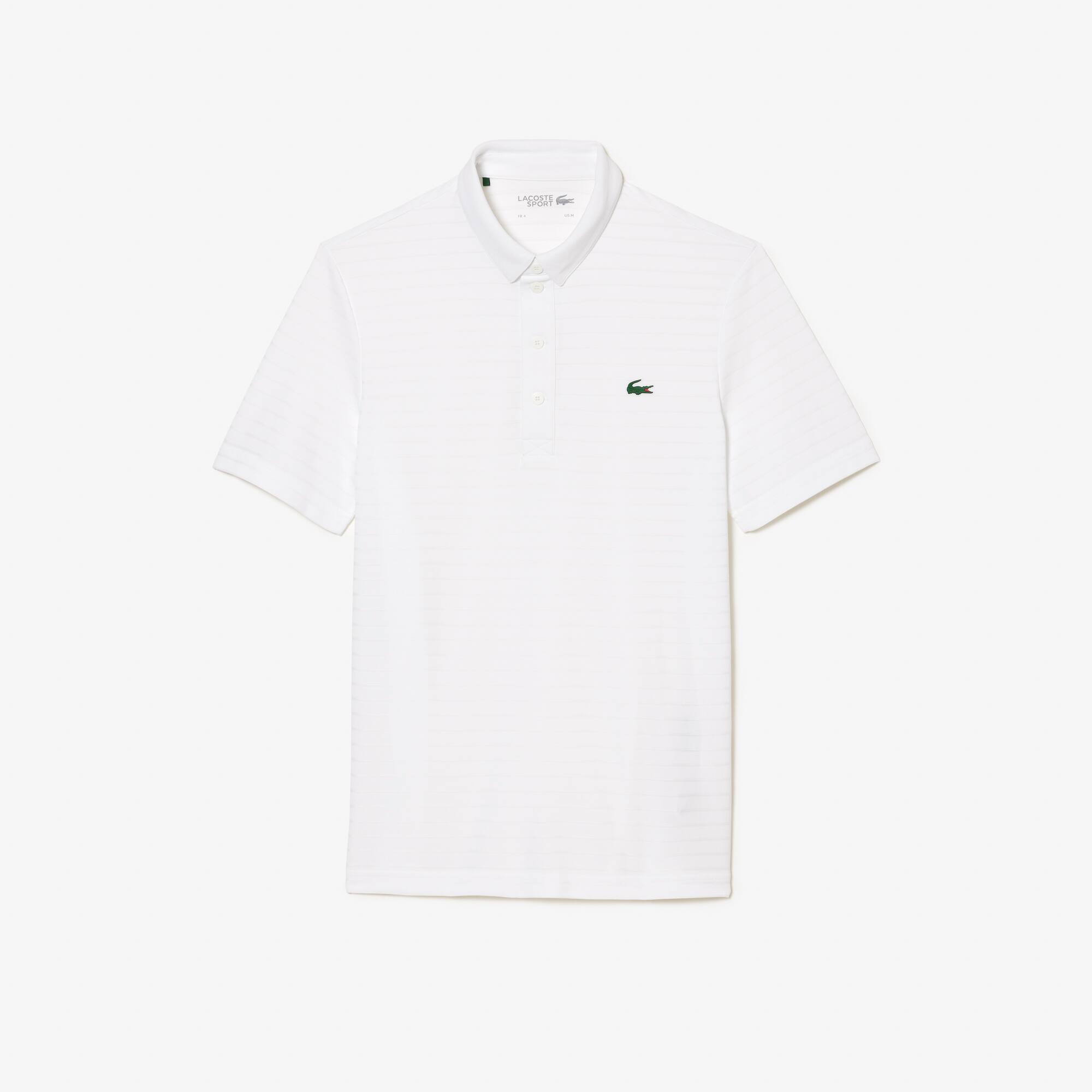 black and white lacoste shirt