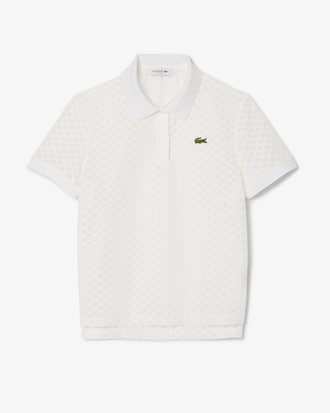 Lace Polo Shirt