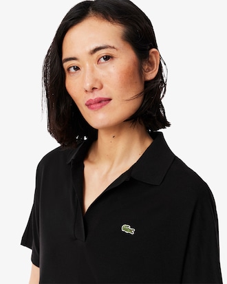 Relaxed Fit Fluid Piqué Polo Shirt