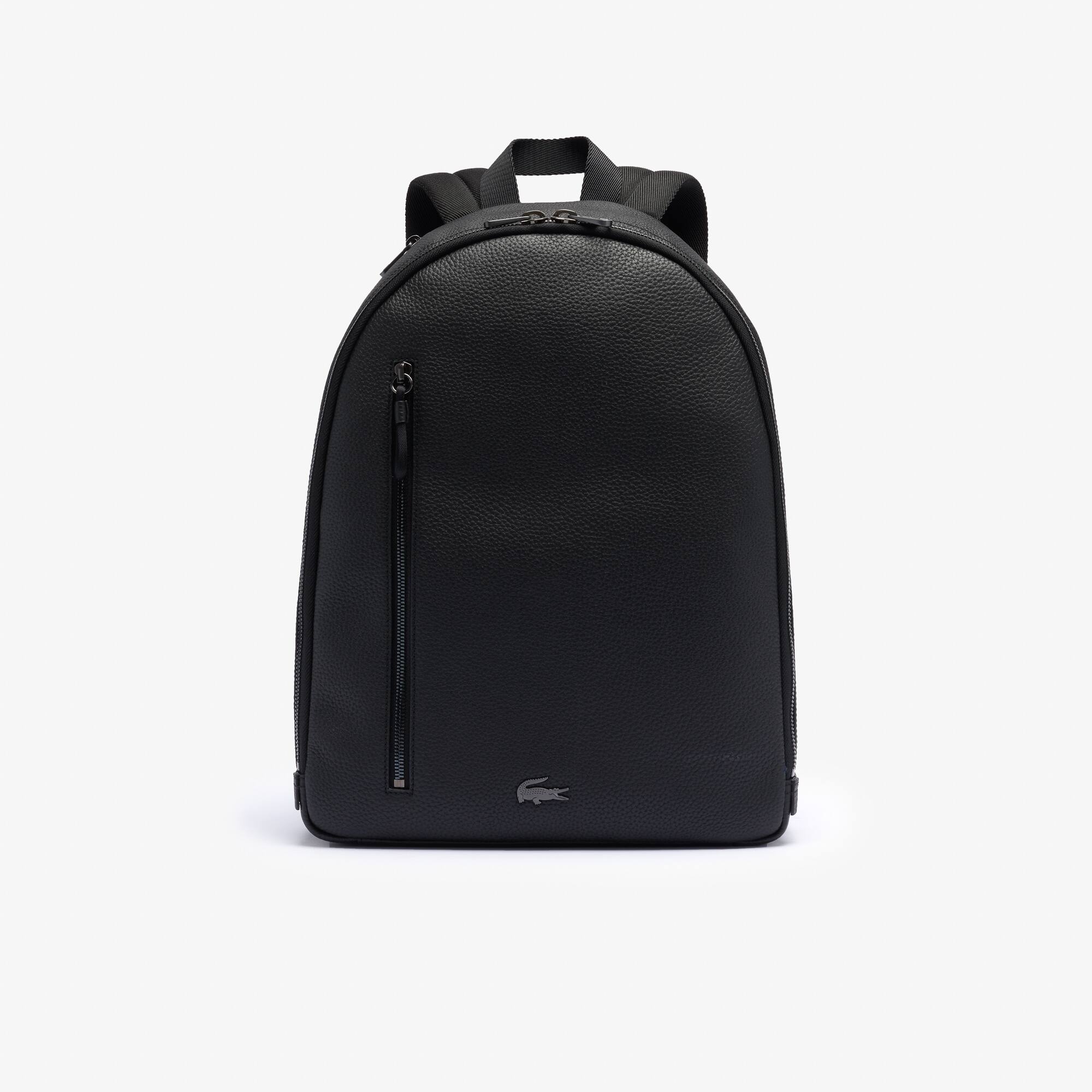 flat leather backpack