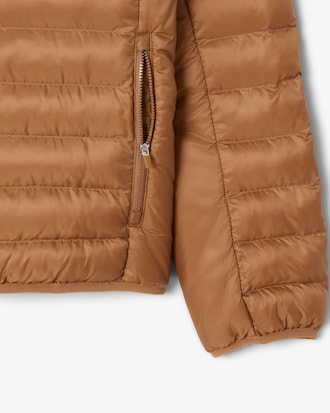 Water-Repellent Quilted Puffed Jacket
