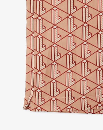 Straight Cut Monogram Shirt