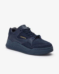Men&rsquo;s Court Slam Nubuck Leather Trainers
