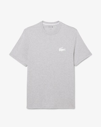 Crocodile Print Cotton Loungewear T-Shirt