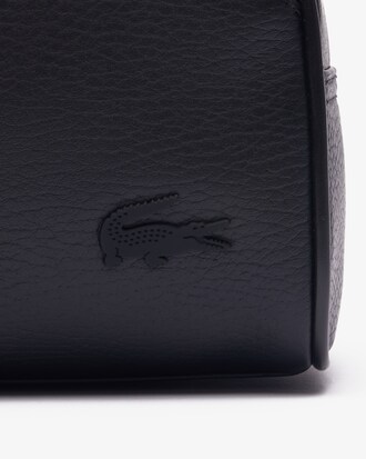 Angy Grain Leather Toiletry Bag