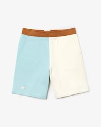 Unisex Lacoste LIVE x GOLF le FLEUR Colourblock Fleece Shorts