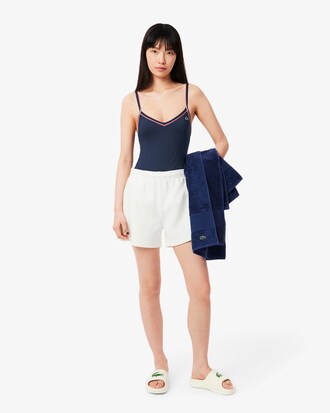 One Piece Trim Accent Swimsuit