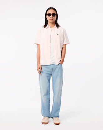 Regular Fit Short Sleeved Oxford Shirt