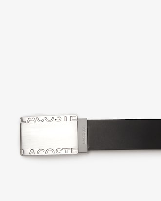 Smooth Leather Belt and 2 Buckle Gift Set