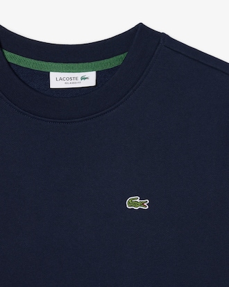 Relaxed Fit Fleece Crew Neck Sweatshirt