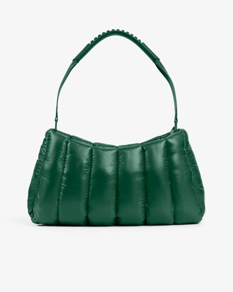 Runway Glossy Padded Nylon Purse
